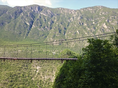 Puente Colgante | Grutas Tolantongo