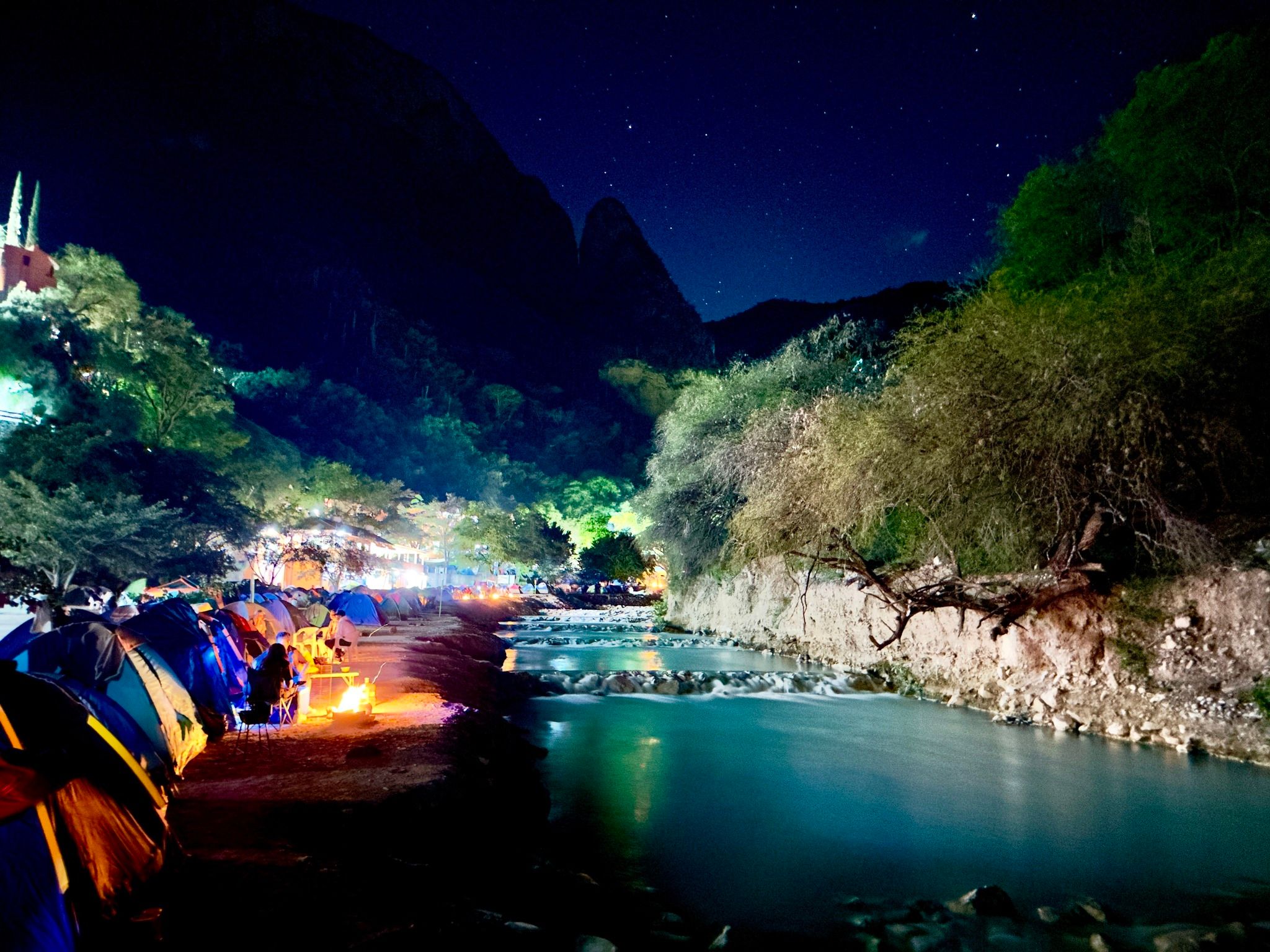 Campamento | Grutas Tolantongo